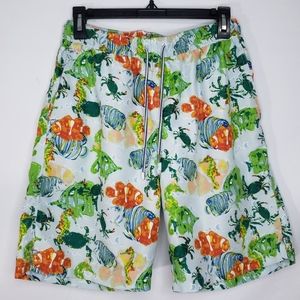 Peter Millar M Fish Swim Shorts Trunk Bathing suit